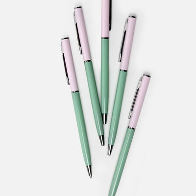 Ballpoint Pen - Rose & Green