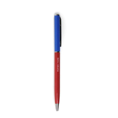 Ballpoint Pen - Blue & Brick