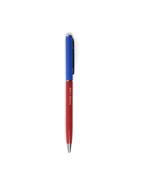 Ballpoint Pen - Blue & Brick