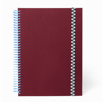Canvas Notebook - Bordeaux