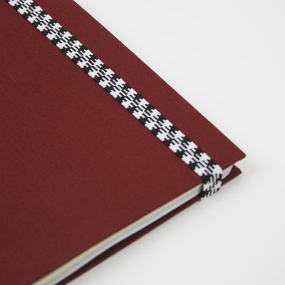 Canvas Notebook - Bordeaux