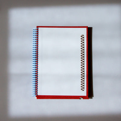 Canvas Notebook - Bordeaux