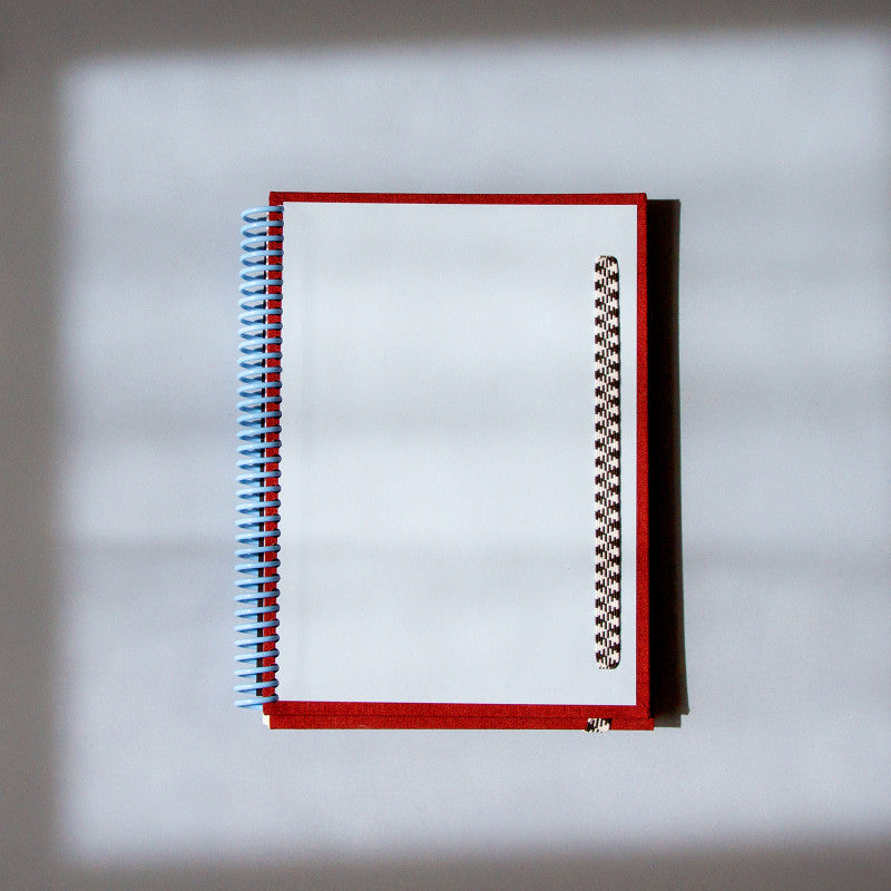 Canvas Notebook - Bordeaux