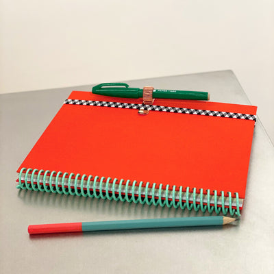 Canvas Notebook - Coral