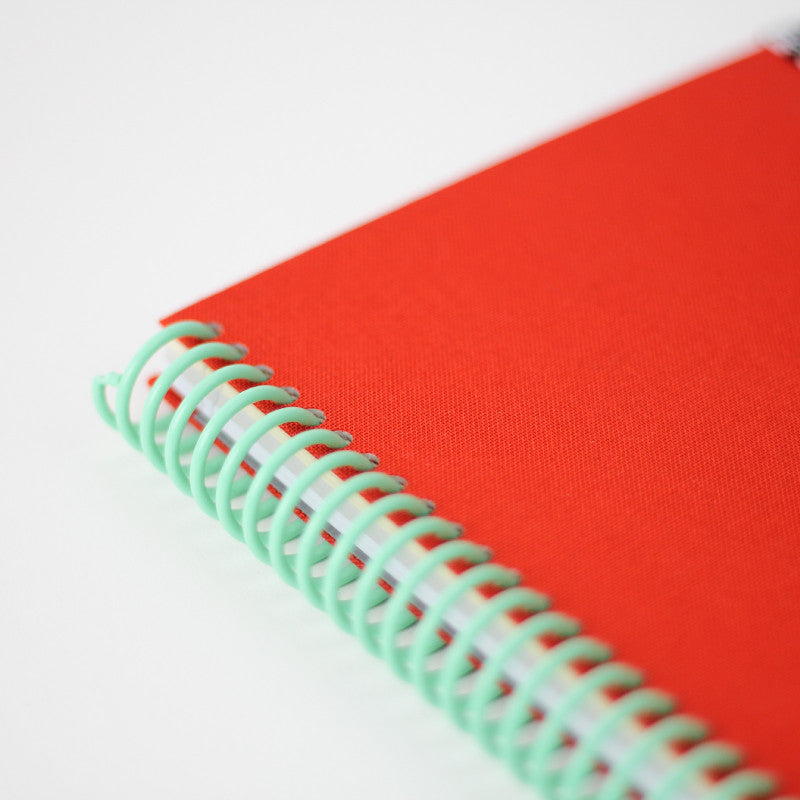 Canvas Notebook - Coral
