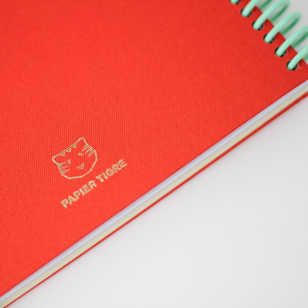 Canvas Notebook - Coral