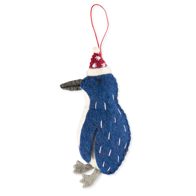 Christmas Decoration - Blue Penguin