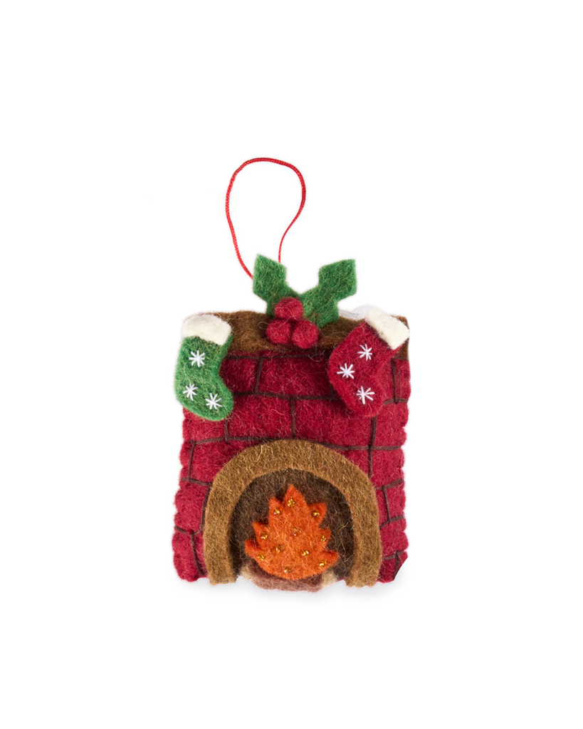 Christmas Decoration - Fireplace