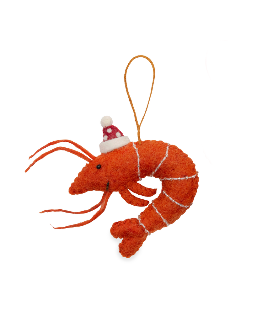 Christmas Decoration - Prawn