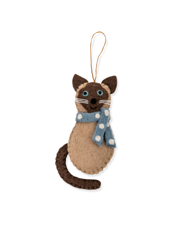 Christmas Decoration - Siamese Cat