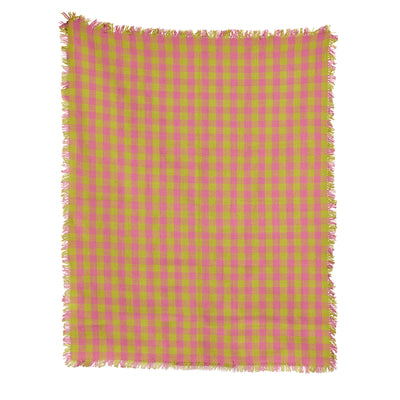 Thicky Picnic Rug - Pink Frosting & Lime