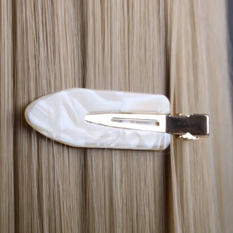 Barrette Hair Clip Set - Popcorn