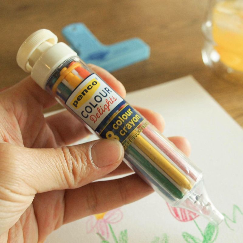 8-Colour Crayon Pen
