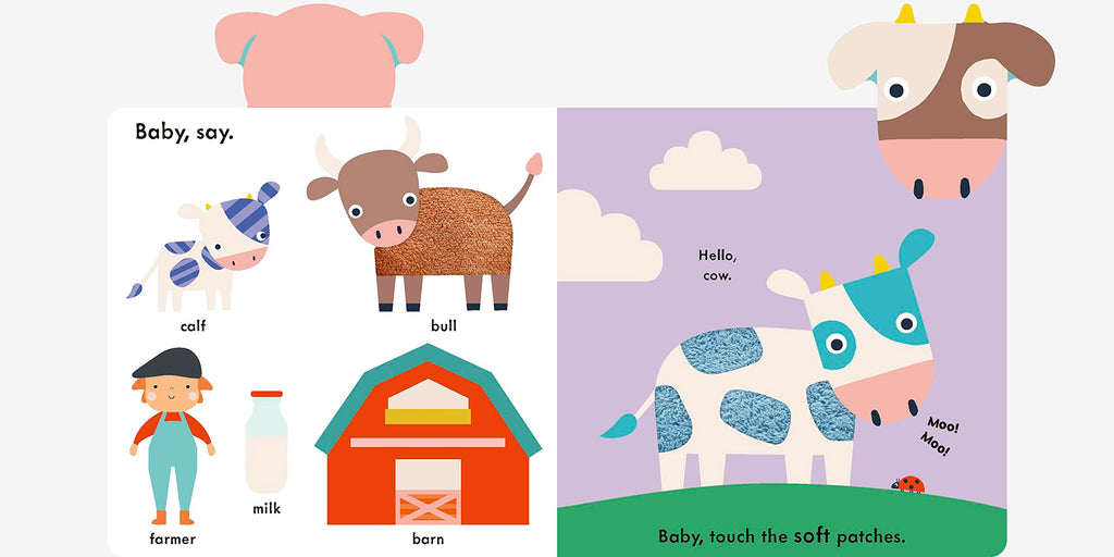 Farm Animals: Touch Board Book