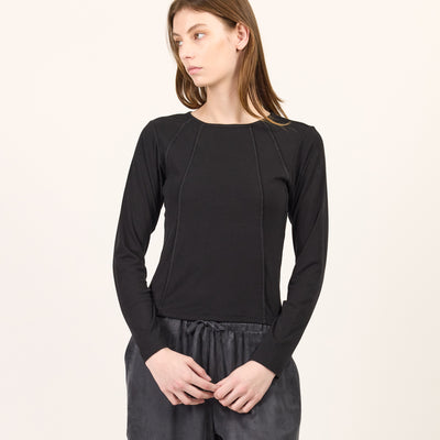Seam Top - Black