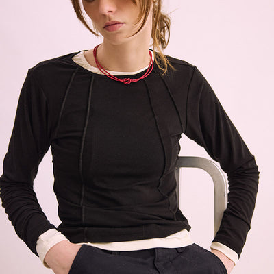 Seam Top - Black