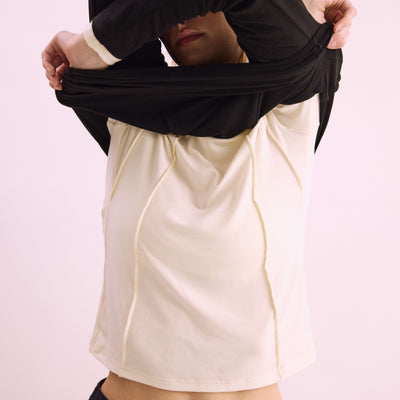 Seam Top - Ivory