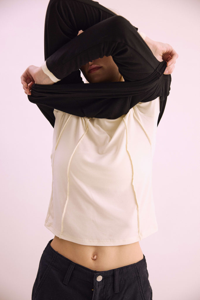 Seam Top - Ivory