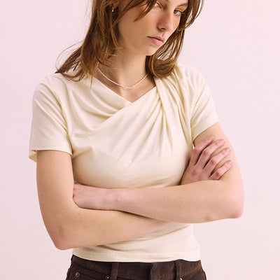 Twist Top - Ivory