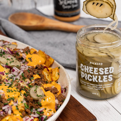Cheesed Pickles