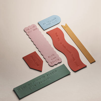 Personalised Bookmarks Kit
