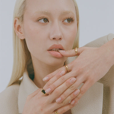 Wave Ring Set