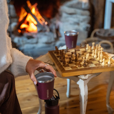 Insulated Reusable Cups - Wild Cherry