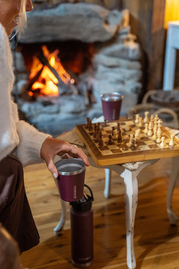 Insulated Reusable Cups - Wild Cherry