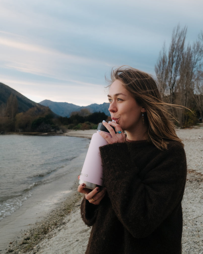 Insulated Sports Bottle - Marshmallow