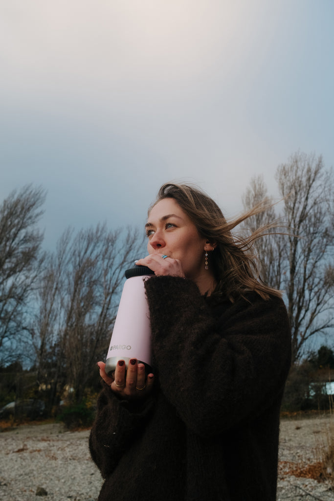 Insulated Sports Bottle - Marshmallow