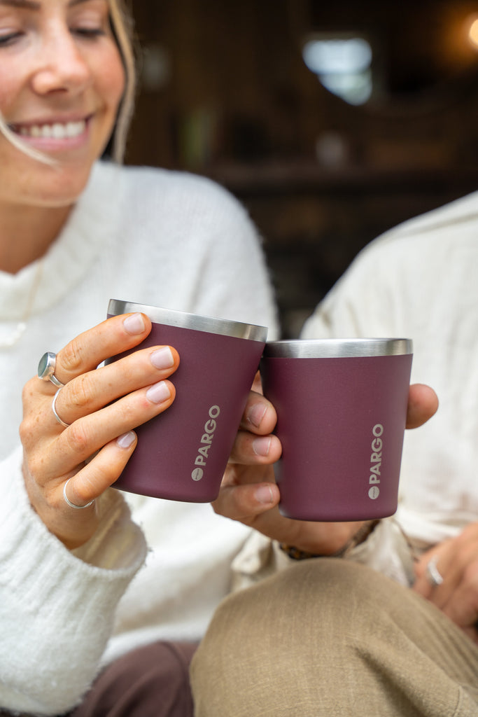 Insulated Reusable Cups - Wild Cherry