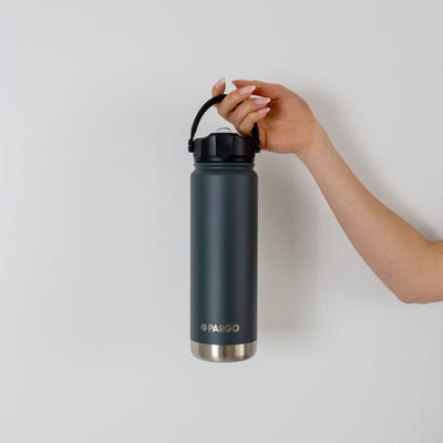 Insulated Sports Bottles - Charcoal