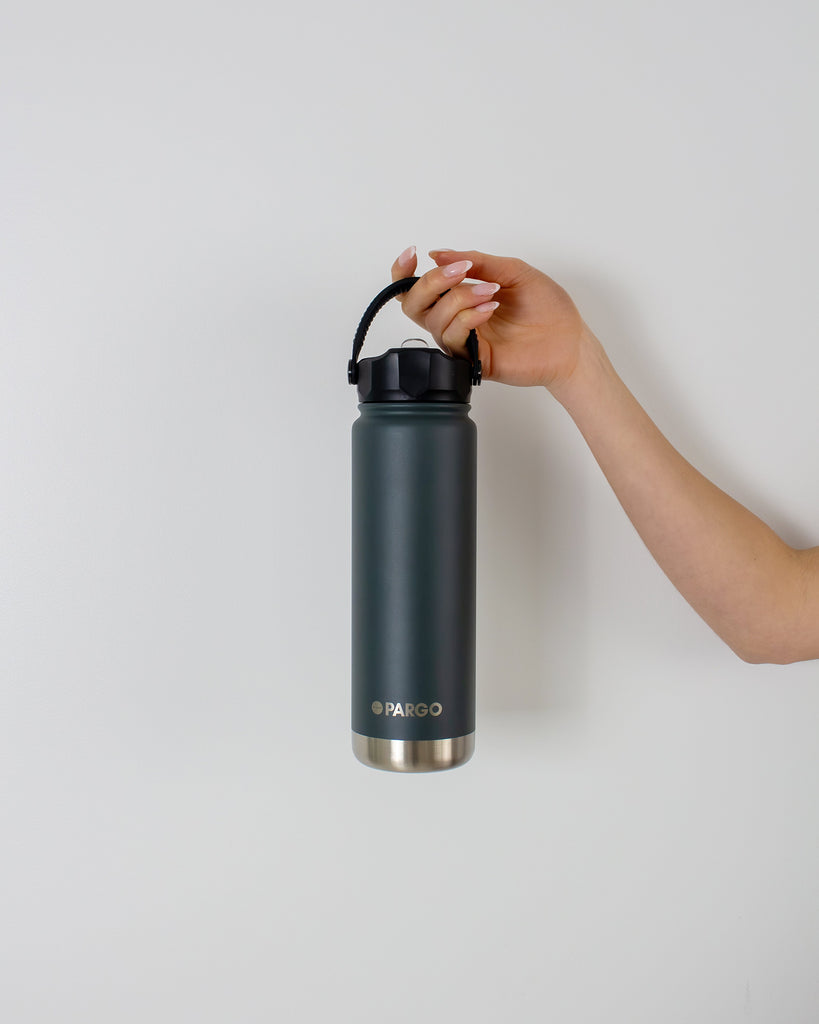 Insulated Sports Bottles - Charcoal