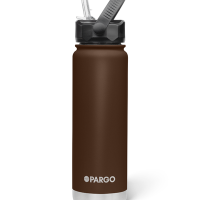 Insulated Sports Bottle - Chocolate