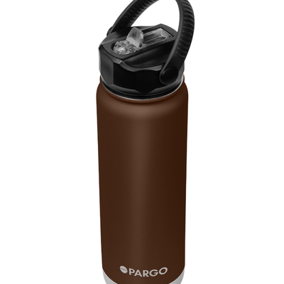 Insulated Sports Bottle - Chocolate