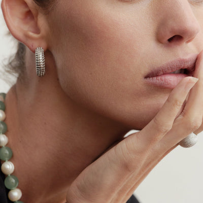 Selwyn Hoop Earrings