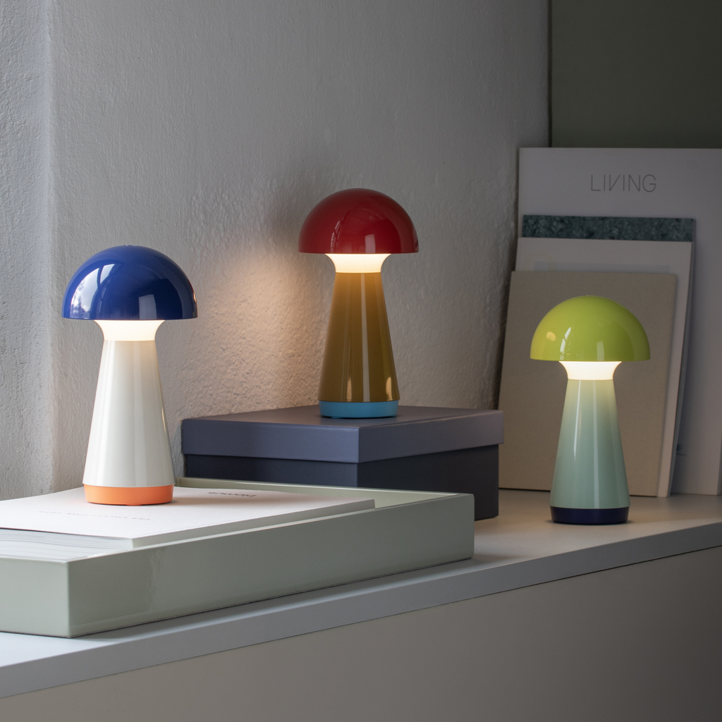Bobbi Table Lamp - Blue