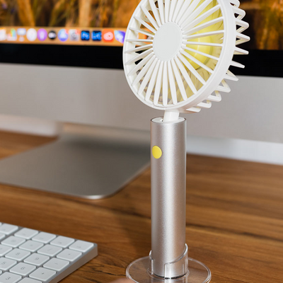 Flow Mini Fan - Silver