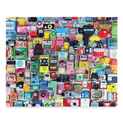 Retro Tech Jigsaw Puzzle