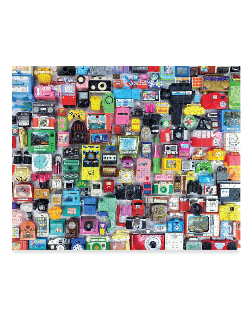 Retro Tech Jigsaw Puzzle