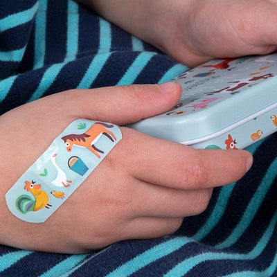 Plasters in a Tin - Farmyard