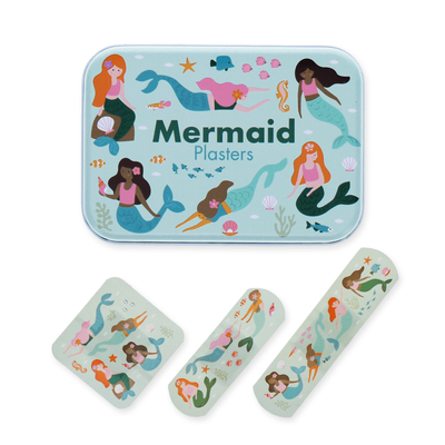 Plasters in a Tin - Mermaid