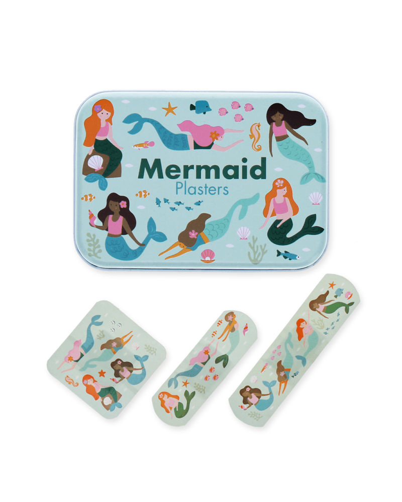 Plasters in a Tin - Mermaid