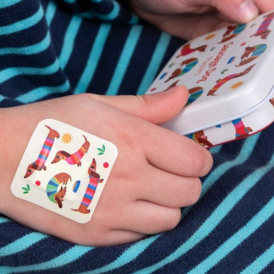 Plasters in a Tin - Sausage Dog