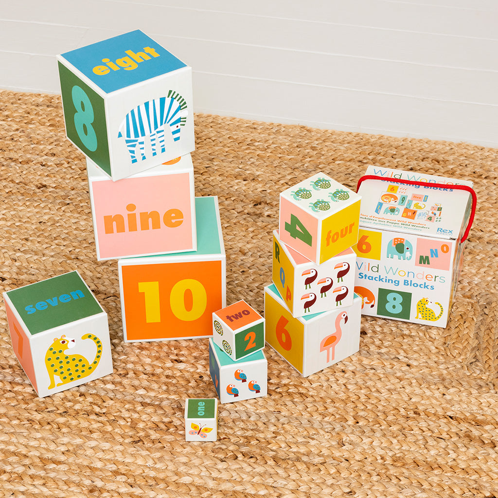 Wild Wonders Stacking Blocks