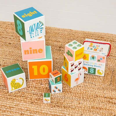 Wild Wonders Stacking Blocks