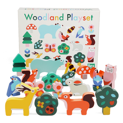 Woodland Animal Playset