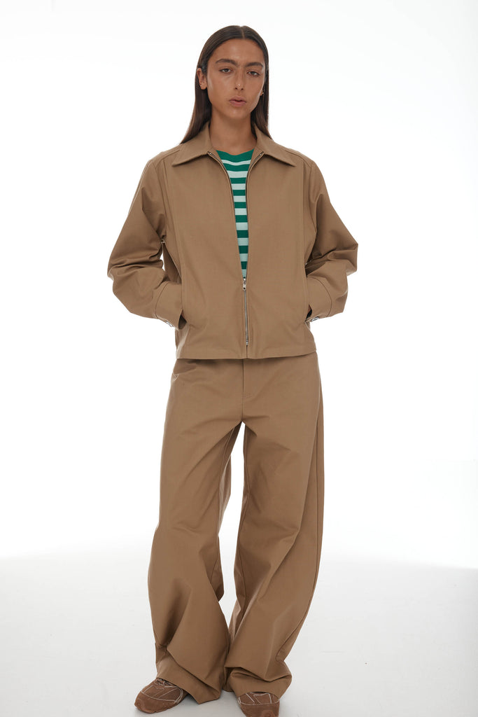 Baggy Halys Jeans - Tan