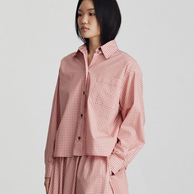 Botic Shirt - Cherry Red Check