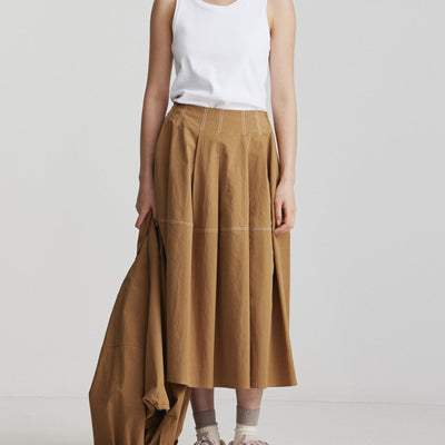 Carter Skirt - Tan